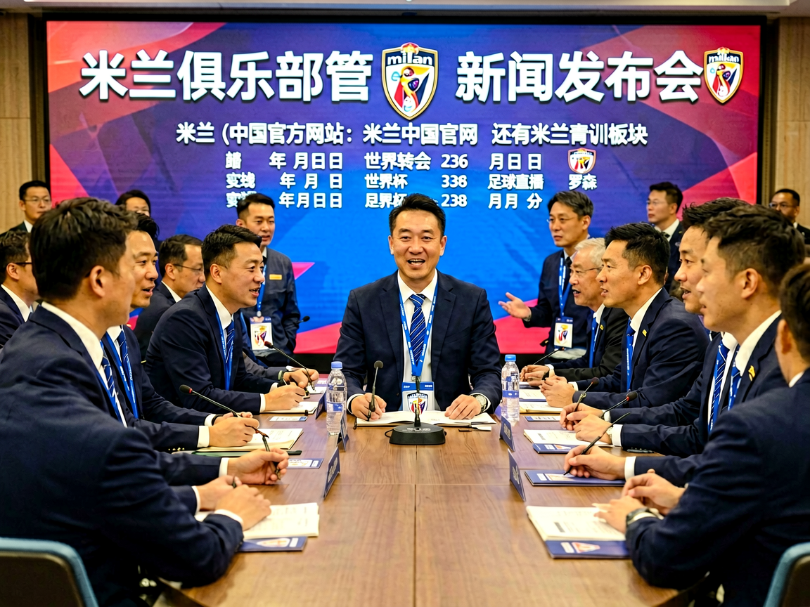 米兰俱乐部管理层新闻发布会